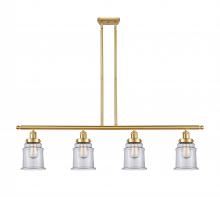 Innovations Lighting 916-4I-SG-G182 - Canton - 4 Light - 48 inch - Satin Gold - Stem Hung - Island Light