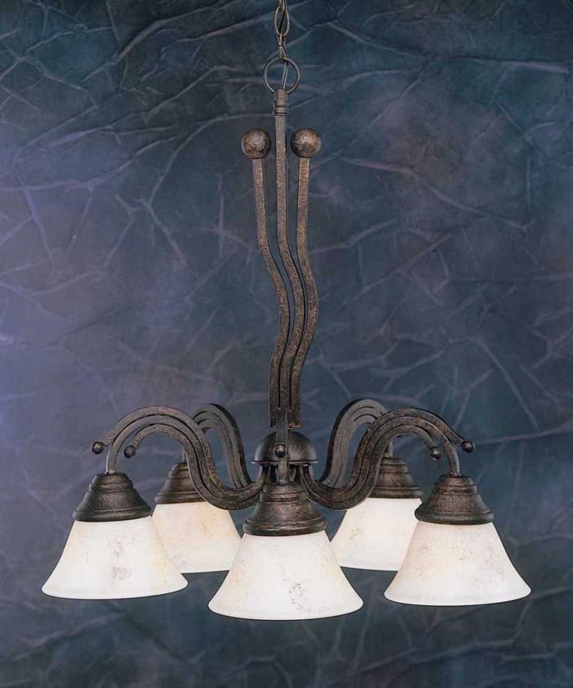 Bronze Down Chandelier