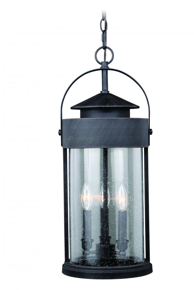 Cumberland 10-in Outdoor Pendant Rust Iron