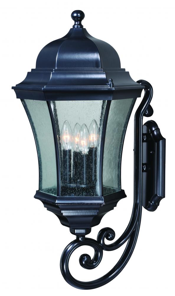 Aberdeen 12.75-in Outdoor Wall Light Shiny Black