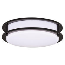 Vaxcel International C0201 - Horizon 12-in LED Energy Star Flush Mount Ceiling Light Oil Burnished Bronze