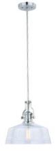 Vaxcel International P0273 - Beloit 12-in Pendant Satin Nickel