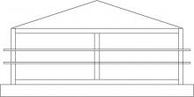 Arroyo Craftsman BEC-15CS-AB - 15" bexley column mount