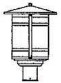 Arroyo Craftsman BP-11LF-RB - 11" berkeley long body post mount