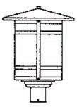 Arroyo Craftsman BP-14LCR-RB - 14" berkeley long body post mount