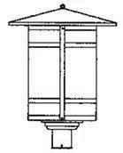 Arroyo Craftsman BP-17LGW-VP - 17" berkeley long body post mount
