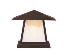 Arroyo Craftsman CC-12TF-RB - 12" carmel column mount with t-bar overlay