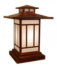 Arroyo Craftsman KC-12GW-MB - 12" kennebec column mount