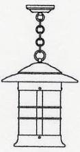 Arroyo Craftsman NH-14GW-P - 14" newport pendant