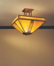 Arroyo Craftsman PIH-15GW-S - 15" prairie inverted ceiling mount