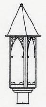 Arroyo Craftsman SGP-10F-RB - 10" saint george post mount