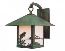 Arroyo Craftsman TRB-12TRF-RC - 12" timber ridge wall bracket with trout filigree