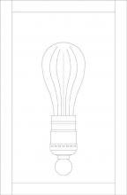 Arroyo Craftsman VIS-10AM-S - 10" vintage sconce