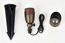 Elegant C029 - Outdoor Cast Brass Spot Light 3"w X 8.5"h