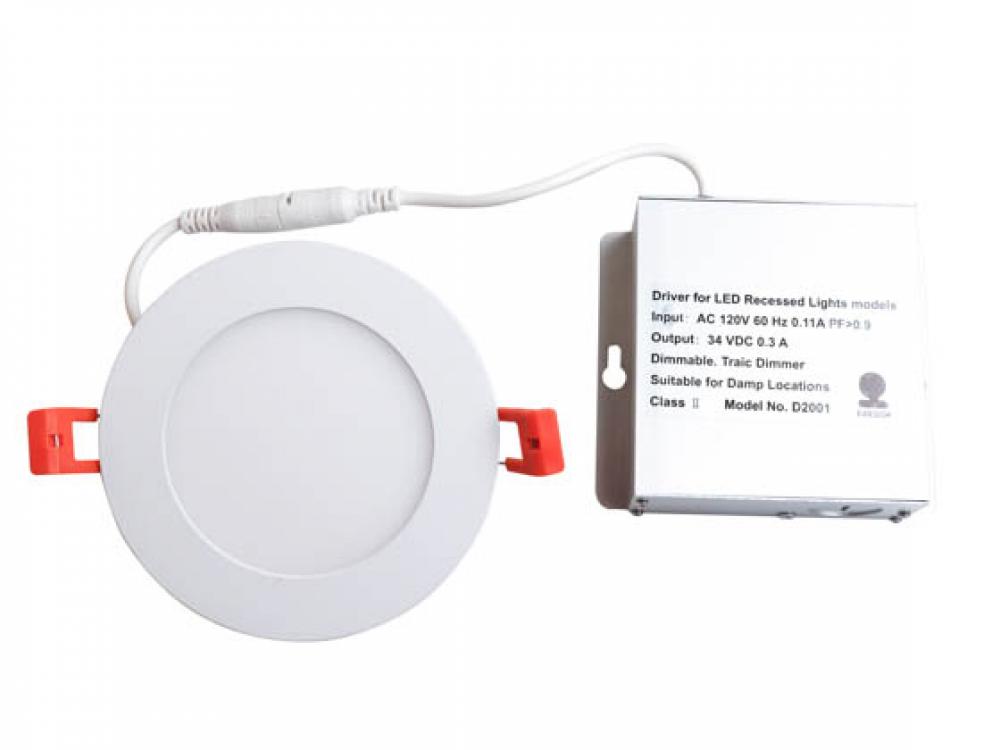 LED 4" ROUND SNAPIN DL 30K